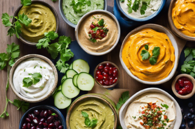 Healthy Dips and Spreads for Snacking