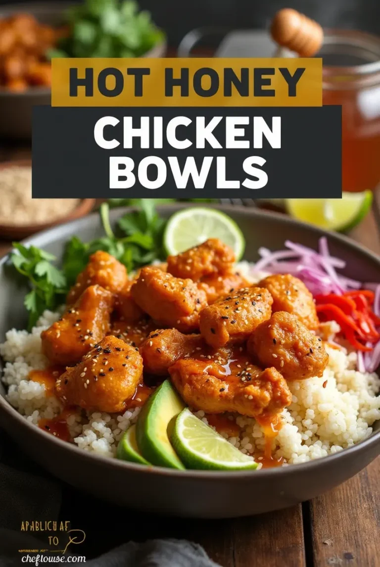 Hot Honey Chicken Bowls